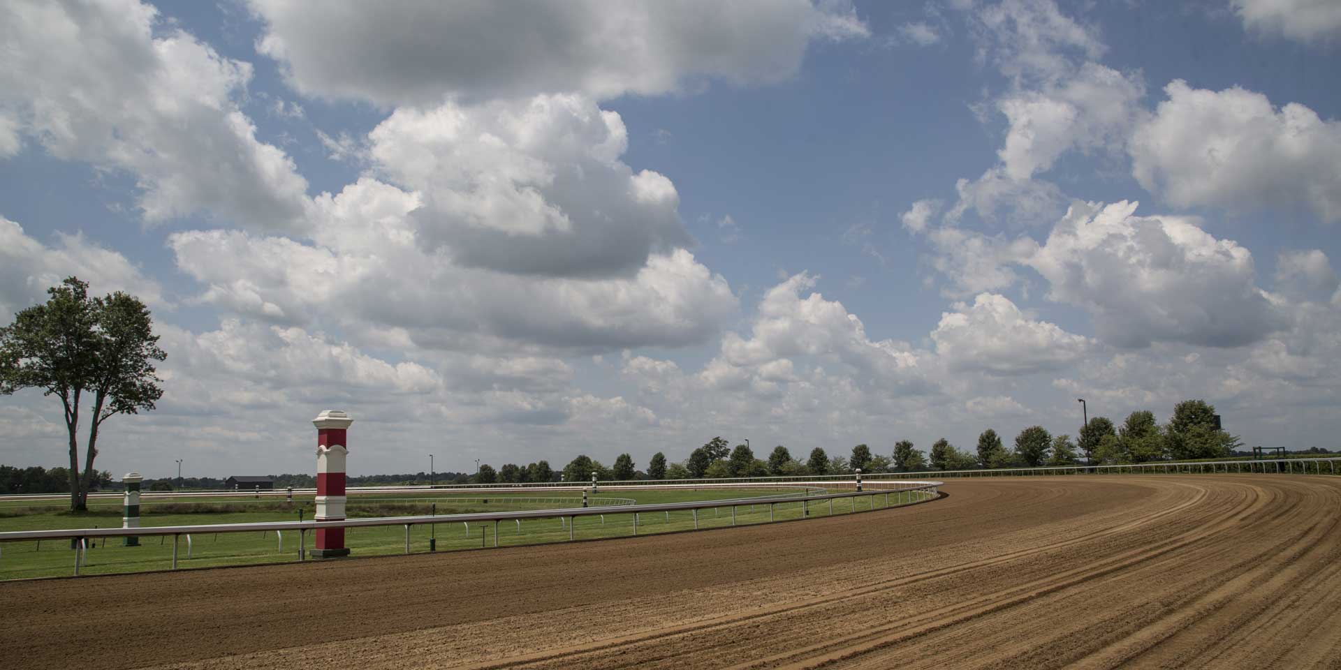 A wide shot of one of Kneevalleytracks’s dirt tracks.
